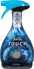 Febreze Touch Fabric Spray and Odor Fighter, 27 oz OCEAN scent Ocean, 27
