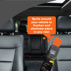 Citrus Magic On the Go Air Freshener Spray for Auto, Tropical Citrus, 8-Ounce