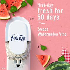 2X - Febreze Plug Triple Refill Air Freshener Sweet Watermelon Vine - 3ct