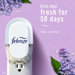 Febreze Plug In Air Freshener Scented Oil Refill Lilac Sunrise