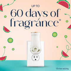 Glade® PlugIns®, Watermelon & Cucumber Scented Oil, 1.34 oz, 2 Count