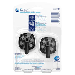 Febreze Car Air Freshener Vent Clips, Platinum Ice, 2 count