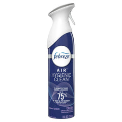 Febreze Air Effects Air Freshener Hygienic Clean, Clean Splash Scent, 8.80 oz Aerosol