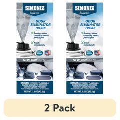 Simoniz Automotive Odor Eliminating Vehicle Fogger/Freshener New Car Scent, 1.5 oz