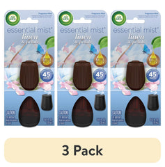 Air Wick Essential Mist Scented Oil Air Freshener Diffuser Refill, Linen and Petals, 1 Count