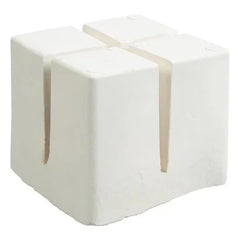 3PK Dial 3 in. H x 3 in. W Plastic White Fresh Air