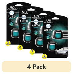 Febreze AUTO Car Air Freshener, Odor-Fighting Car Vent Clip, Unstopables Fresh, 2 Count