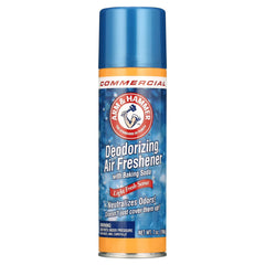 Baking Soda Air Freshener, Light Fresh Scent, 7 Oz Aerosol Spray | Bundle of 5