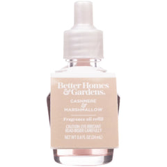 (3 pack) Better Homes & Gardens Aroma Accents Oil Refill 24 mL, Cashmere & Marshmallow