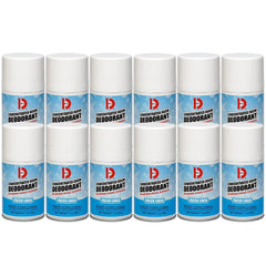 Metered Concentrated Room Deodorant, Fresh Linen Scent, 7 Oz Aerosol Spray, 12/box | Bundle of 2