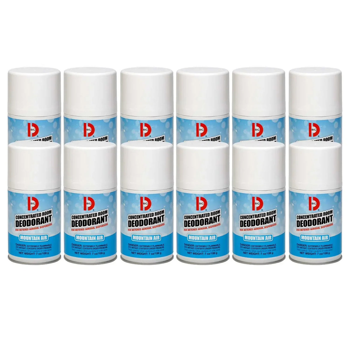 Big D Mountain Air Fragrance Concentrated Room Deodorizer (12 Pack)