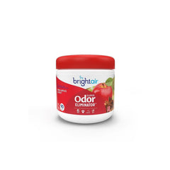 Bright Air Odor Eliminator Air Freshener & Deodorizer Gel Fresh Apples & Spice Scent 14 oz. (900194)
