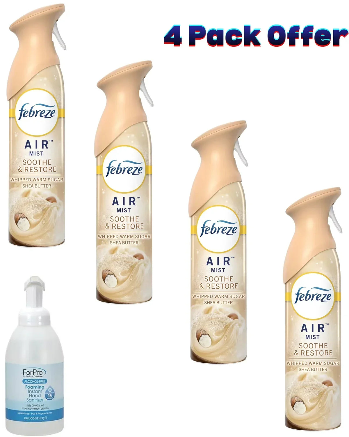 Febreze Air Freshener Spray, Odor-Fighting Room Spray, Soothe & Restore, 8.8oz
