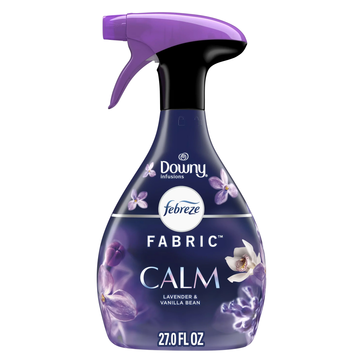 Febreze Fabric Spray Air Freshener, Odor-Fighting Fabric Refresher, Downy Calm, 27 fl oz