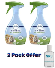 Febreze Fabric Spray Air Freshener, Odor-Fighting Fabric Refresher, Pet Odor Fighter, 23.6 fl oz