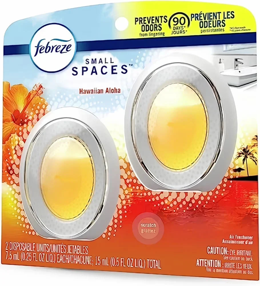 Febreze Small Spaces Air Fresheners Hawaiian Aloha (Pack of 48)