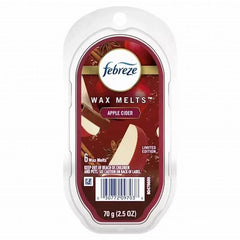 Febreze Wax Melts Air Freshener Refills, Apple Cider, 6 Count, 2.5 Oz Limited Edition