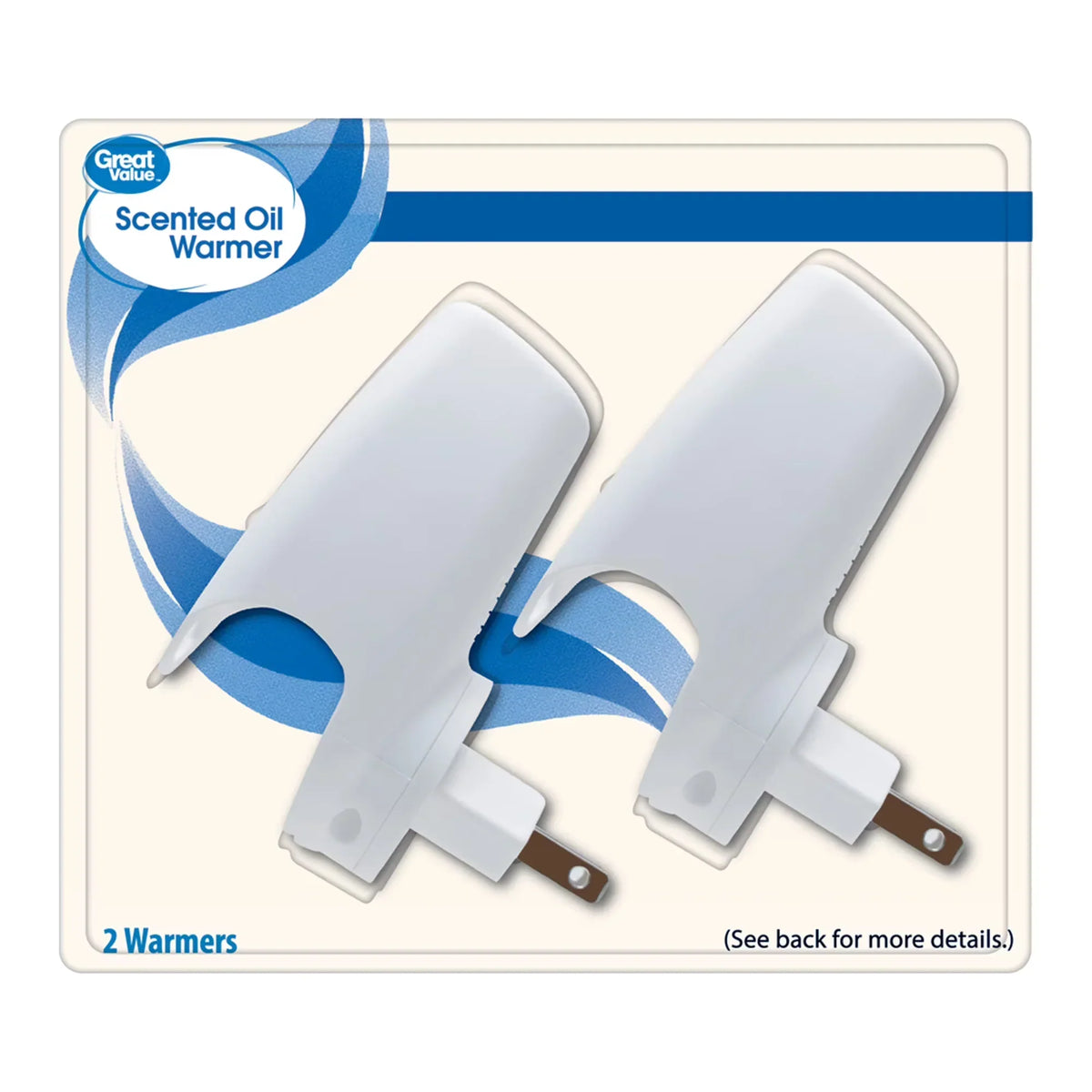 Great Value Scented Oil Plug-in Warmers, 2 Count (Fragrance Not Included)