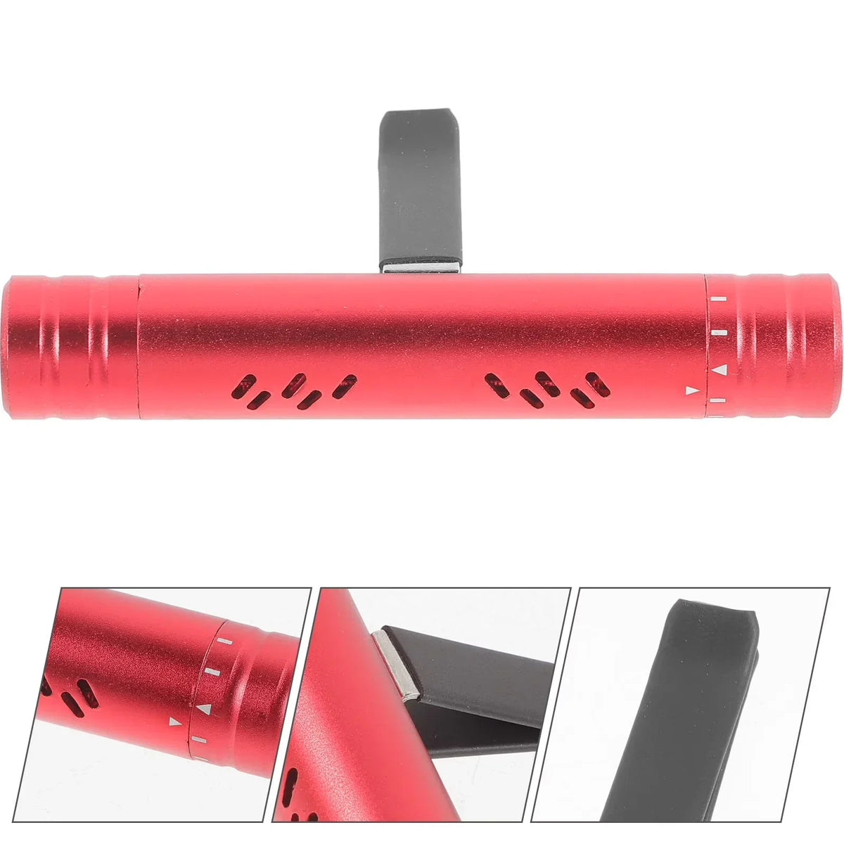 LABSERRON Air Car Aromatherapy Stick Fragrance Diffuser Silver 1Set