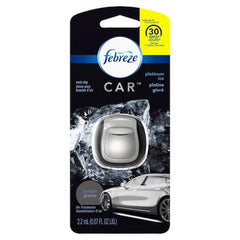 (Price/Case)Febreze Car Vent Clip Platinum Ice, 0.07 Fluid Ounces, 8 per case