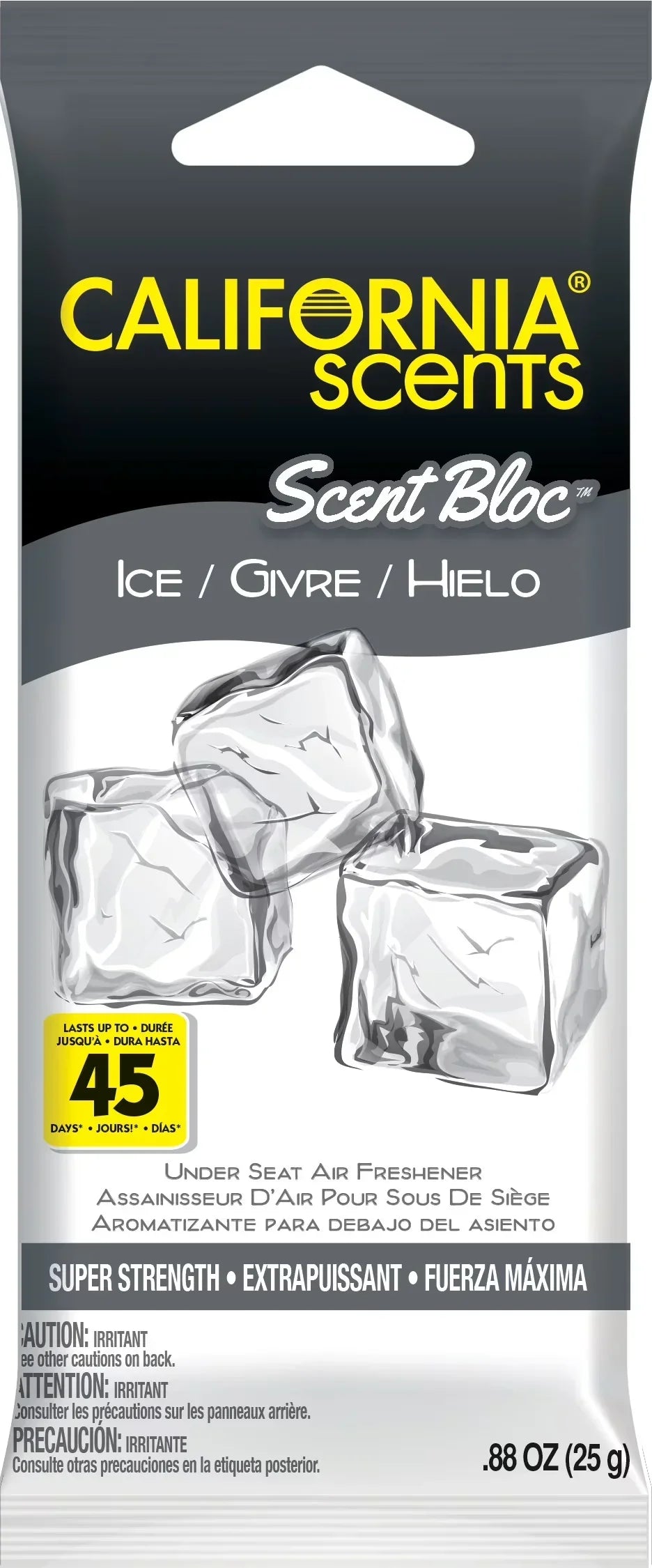 California Scents Hidden Car Air Freshener Scent Bloc (Ice Scent)